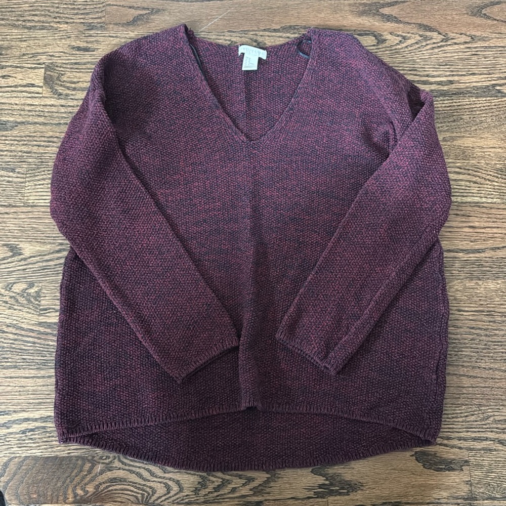 H&M Burgundy Sweater